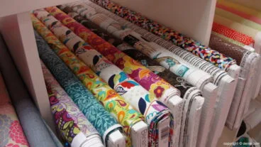 Selección de telas estampadas en San & Sab