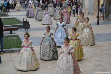 Llegada de la Junta al Ayuntamiento