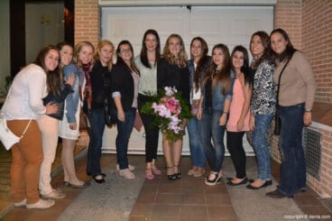 Carla Petrie y las Falleras mayores de 2015