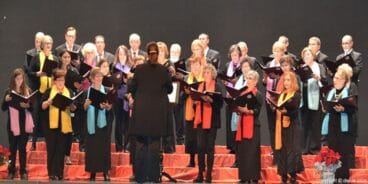 Actuación del orfeón de Dénia