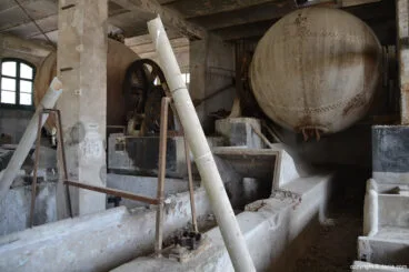 Alrededores del Serpis – Fábrica de Papel – Interior – maquinaria 2