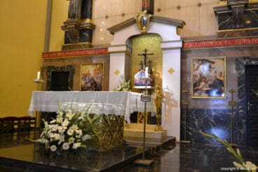 Altar de la Iglesia de San Antonio
