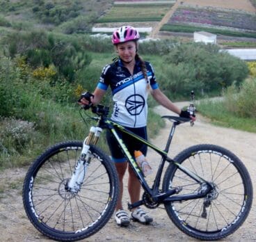 Andrea Fernández en Calella