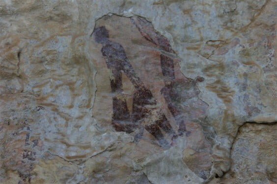 Arte prehistórico en la Cova de la Catxupa de Dénia