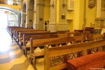 Bancada de la iglesia de San Antonio