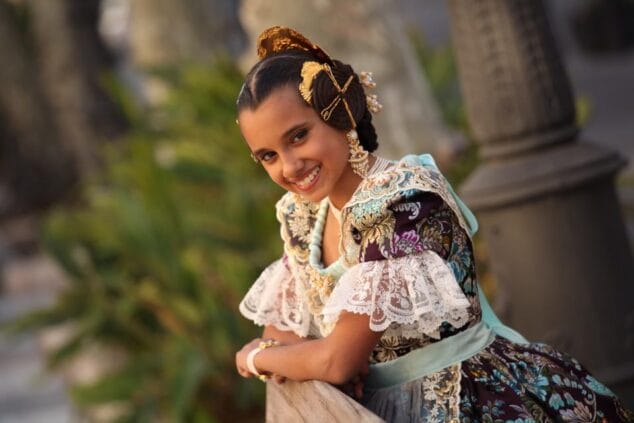 Once niñas y siete jóvenes, candidatas a Falleras Mayores de Dénia 2015 3 Belén Moya Falla Les Roques