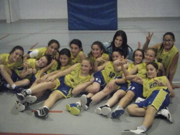 Carla Vaquer con sus chicas