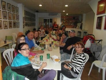 Cena en el casal de Les Roques