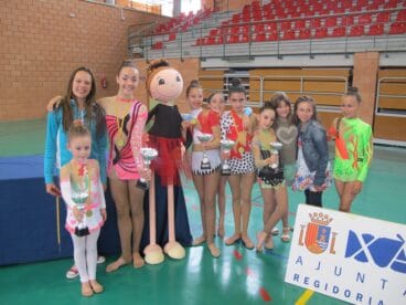 Club Gimnastica Rítmica Dénia en la Interclubs.