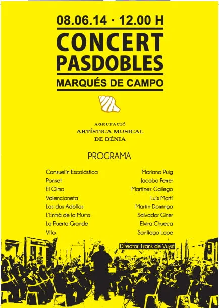Concierto de Pasodobles de la Banda de Dénia