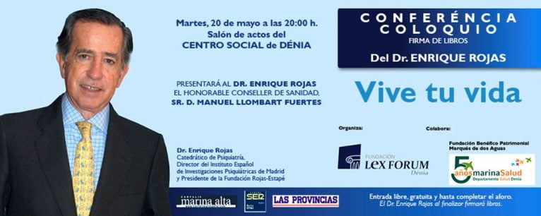 Conferencia Coloquio doc Rojas en Dénia
