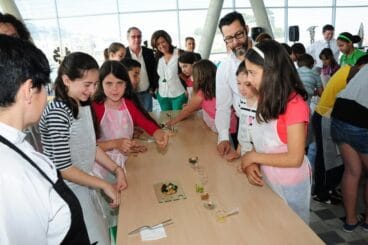 Culinart Quique Dacosta con los escolares