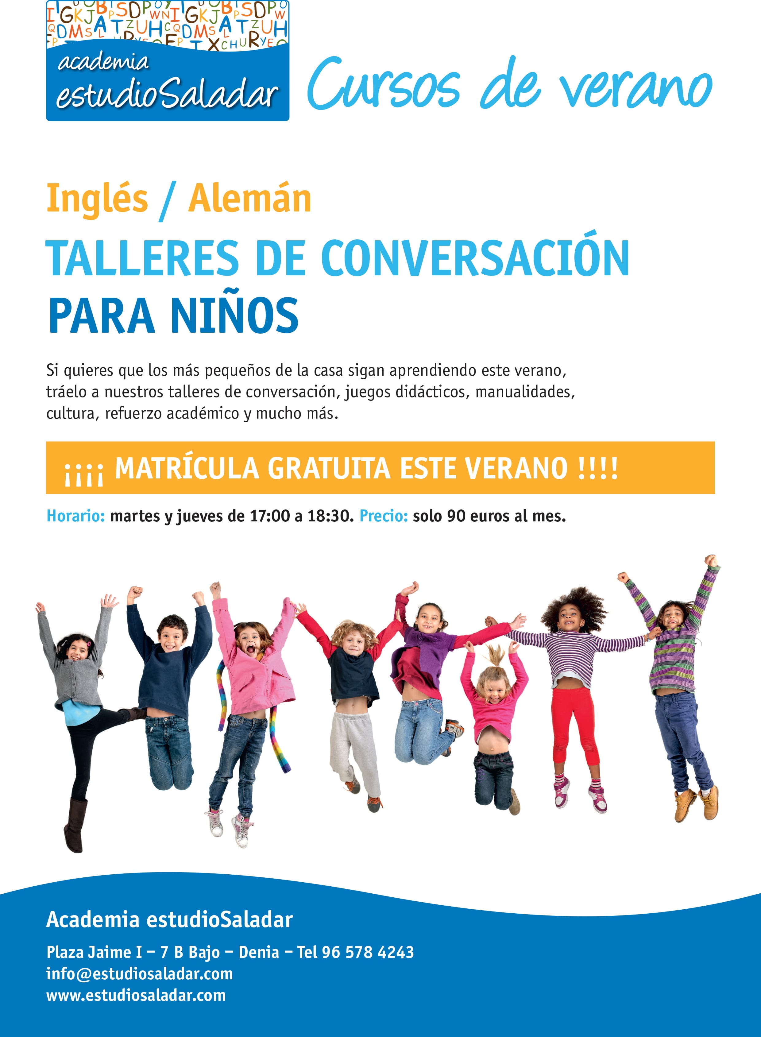 Curso - Taller de conversación para niños 1 Curso de conversación para niños