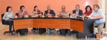 El PSOE en el pleno extraordinario de Dénia
