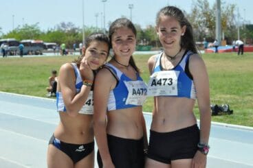 Emma Zacore, Lua Fernández y Emma Fornés