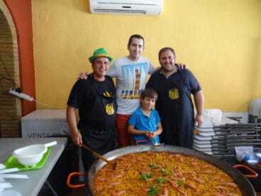 Fideuà en la Falla Oeste
