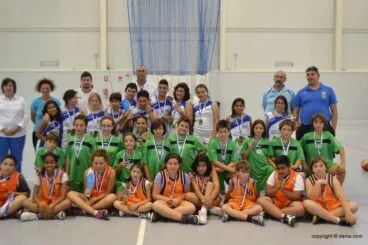 Grupo de los finalistas alevines