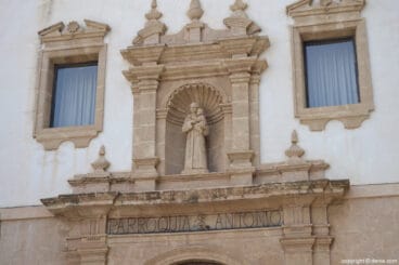 Hornacina de la Iglesia de San Antonio
