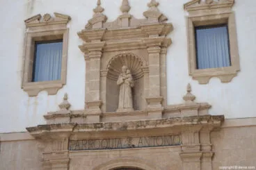 Hornacina de la Iglesia de San Antonio