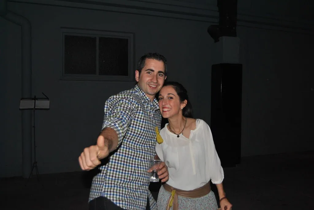 Javier Tadeo Senén y Noelia Vargas