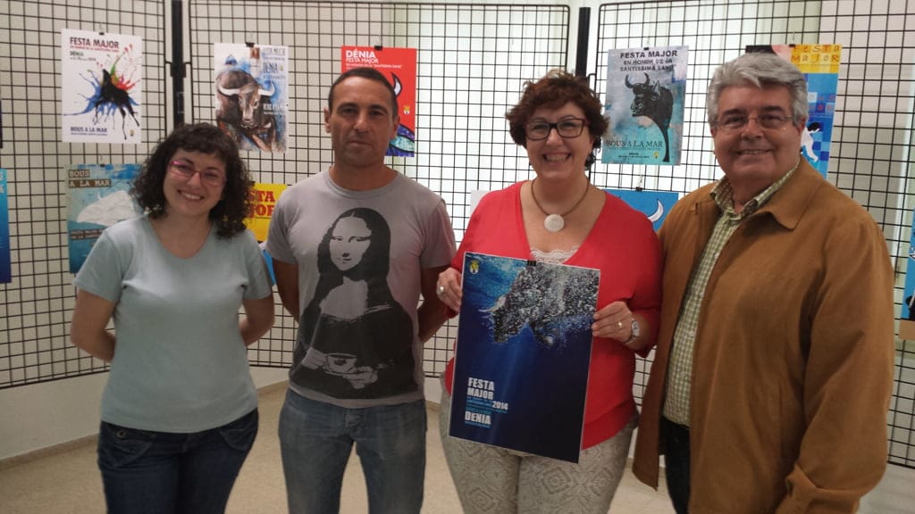 Jurado del concurso de carteles anunciadores de la festa major de Dénia