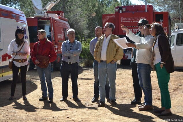 Las autoridades se reúnen para conocer las causas del incendio
