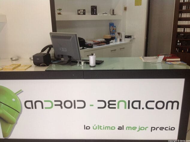 Mostrador Android Deniacom lo último en móviles al mejor precio