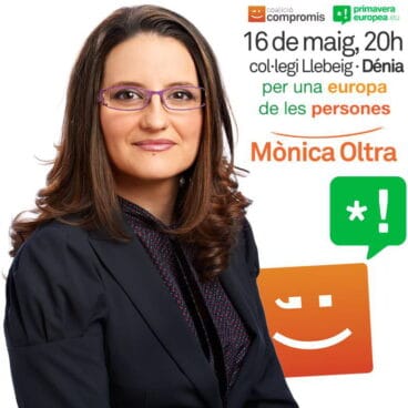 Mónica Oltra en Dénia