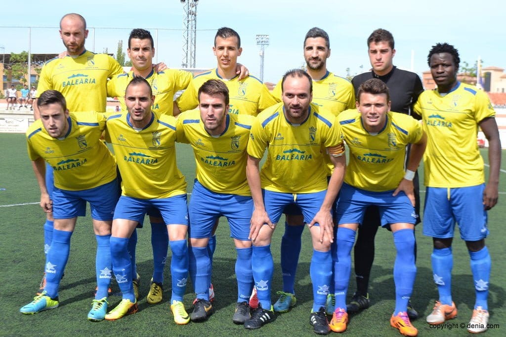 El CD. Dénia al grito de "ganar, ganar, ganar y ganar" 1 El CD. Dénia presentará dos cambios