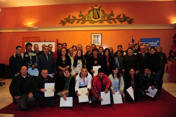Participantes en el I Plan de Empleo de Dénia en 2013
