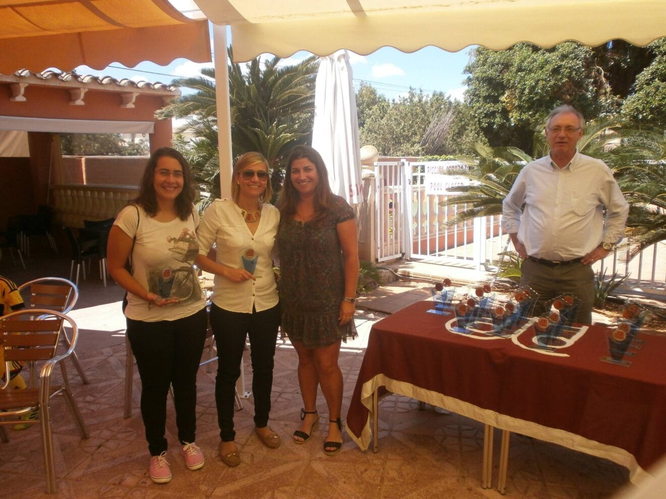 Marta Alvares y Patricia Toro subcampeonas grupo 5