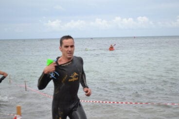 Sergio Alberola sale del mar