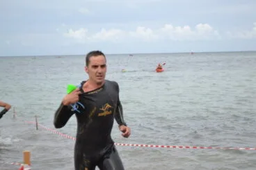 Sergio Alberola sale del mar