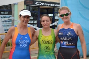 Fatima Sánchez, María Fornés y Cristina Roselló