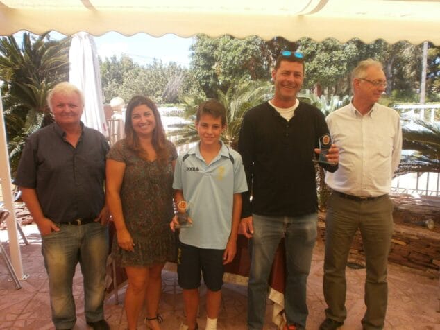 El Club Tenis Dénia coronó a los campeones de la VI Liga Pádel 3 Toni Roselló