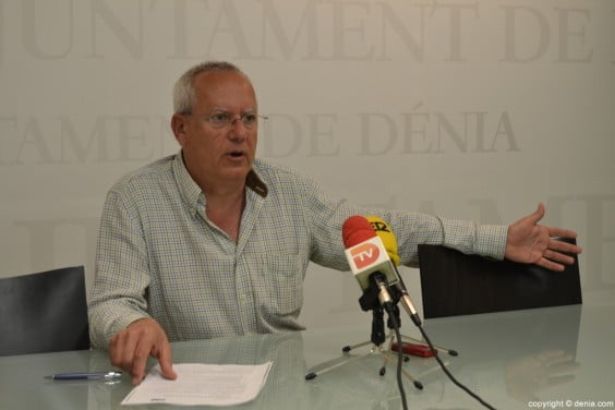 Vicent Grimalt - portavoz del PSOE en Dénia