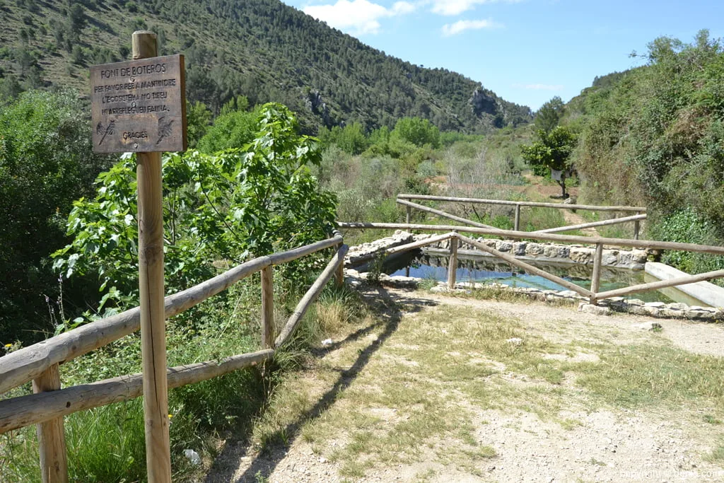 Vía Verde del Serpis - Font de Boteros