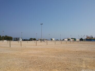 Zona en la que se ubicaría el Centro Comercial del puerto de Dénia