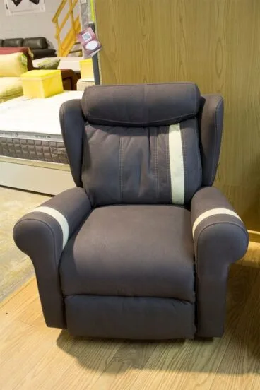 sillón gris