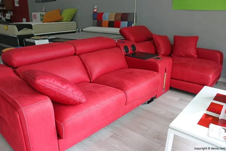 Sofá rojo OK Sofá