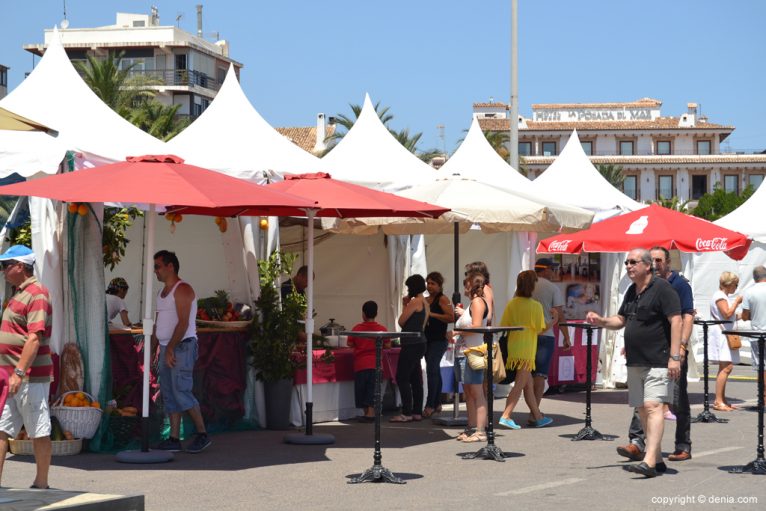 Feria Dénia Peix i Mar - Zona de los restaurantes
