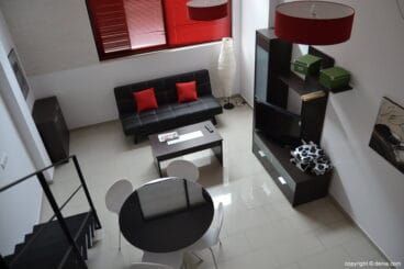 Alquilar loft en Beniarbeig – salón