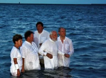 Bautismo en la playa de la Marineta