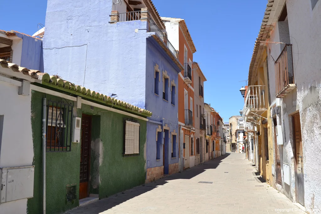 Calle del Barrio de Baix la Mar