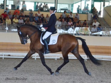 Cariñoso y la amazona Vanesa Ribes