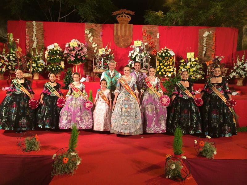 Carla y Candela en la presentación de San Vicent Del Raspeig 1
