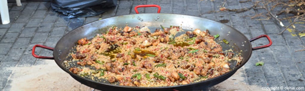 Programa de Fiestas Mayores de Dénia 2014. Jueves 10 de julio 1 Concurso de paellas