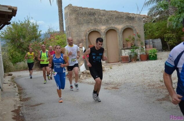 Diana Bisquert durante la prueba
