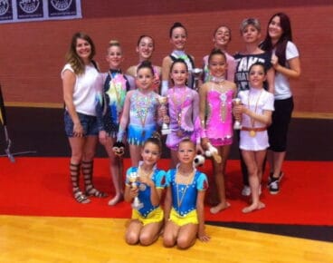 Equipos federación rítmica Dénia