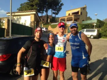 Gin Running Tonic Club en el Trail de Roquettes
